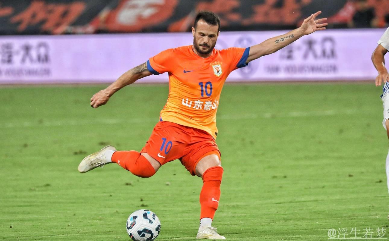 卡扎伊什维利进球，泰山1-1战平海牛连续三轮未尝胜绩